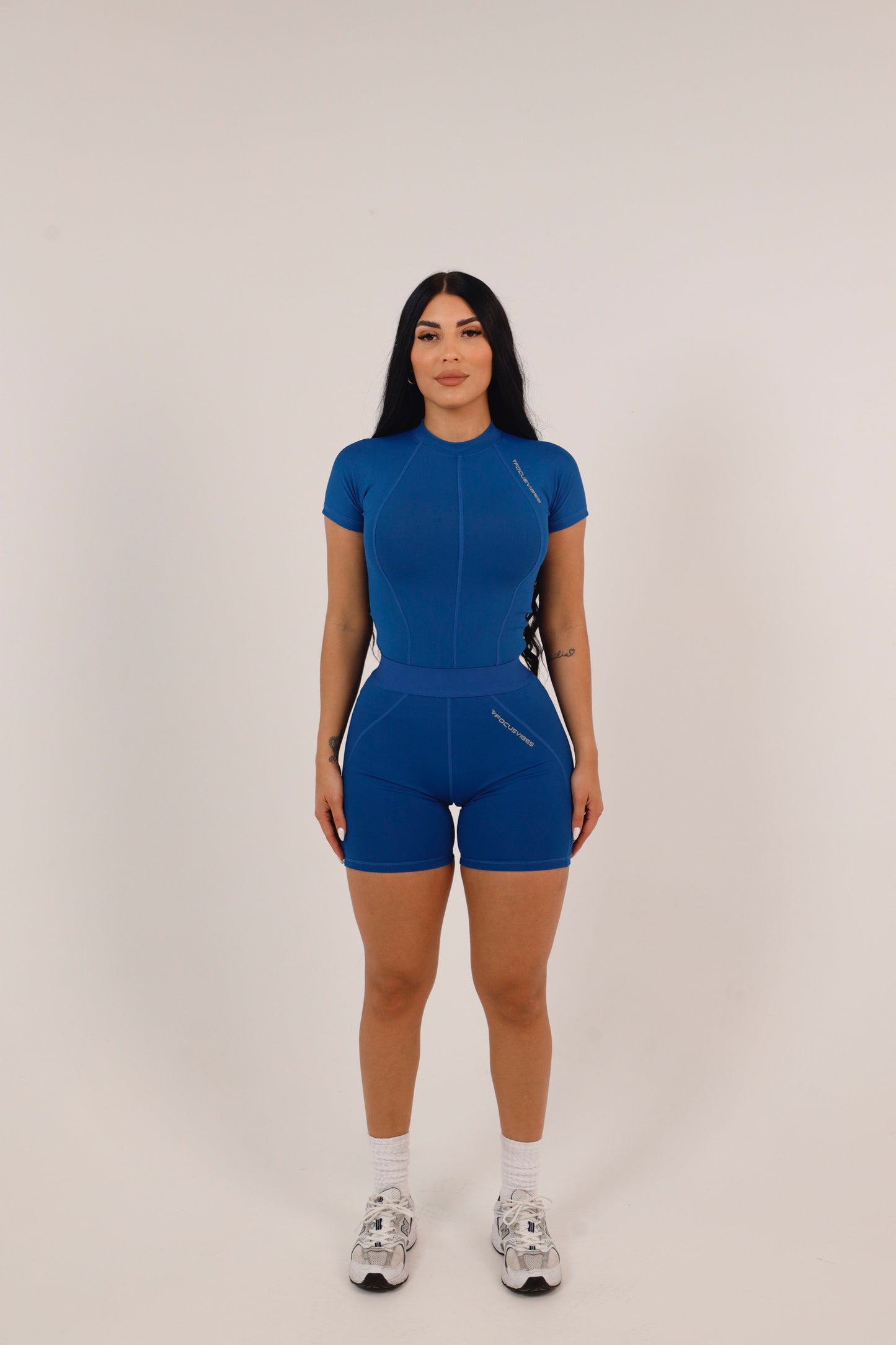 Blue biker set