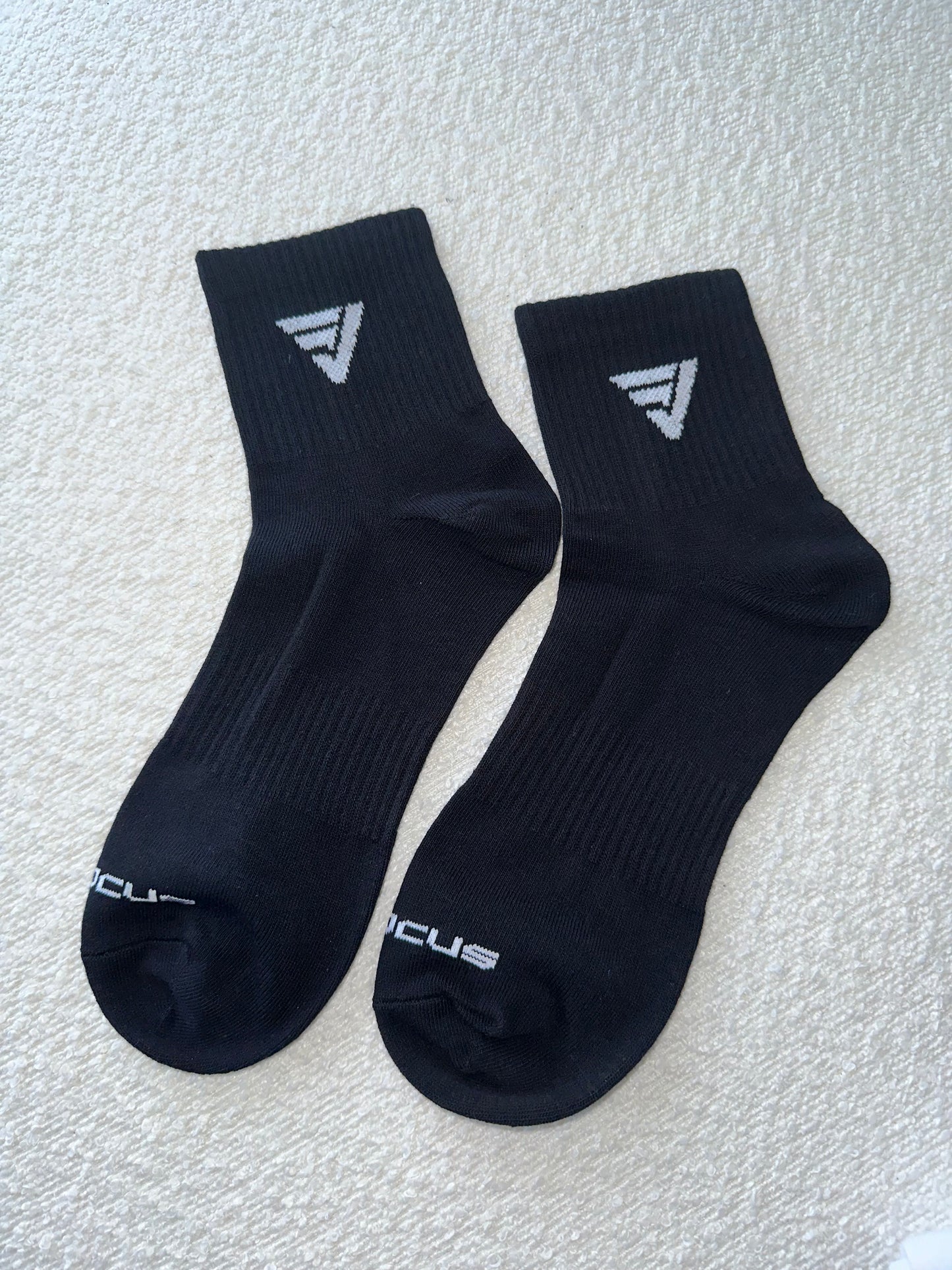 Black Short Sock